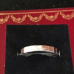 Authentic cartier lanieres ring